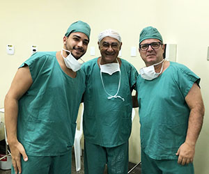 Curso de Laparoscopia avançada com Prof. Mirandolino Mariano